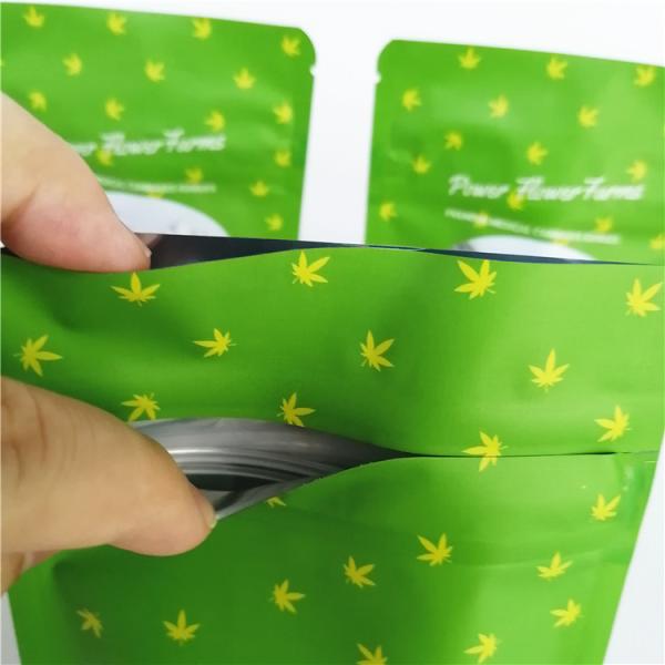 Прокатанная жара Sealable пластиковое Runtz травяного ладана Gusset упаковывая