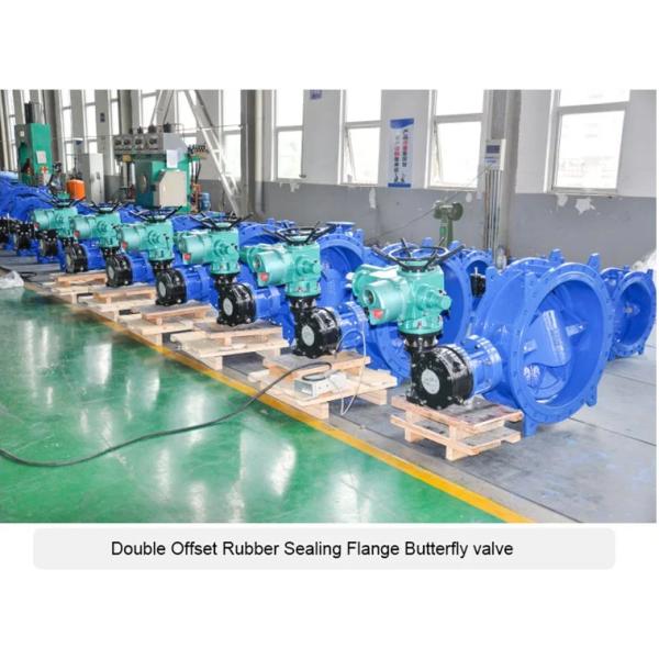 Полное свидетельство Бабочья клапан DIN BS JIS Flange DI CI WCB корпус двойной фланцевой клапан