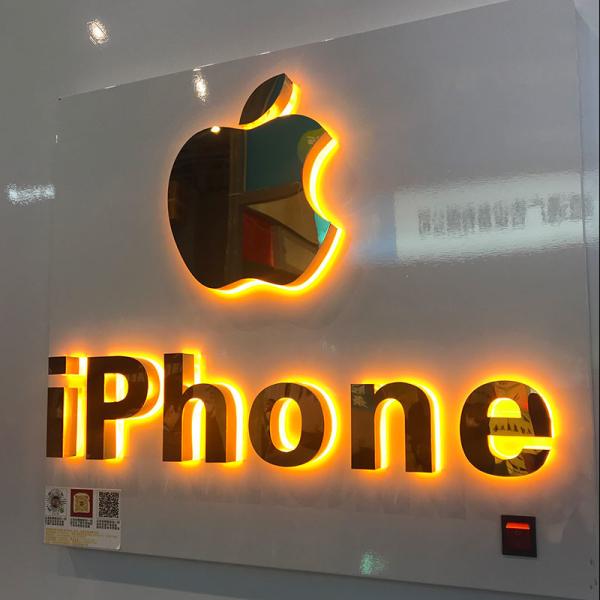 Customized Illuminated outdoor Light Led Letter  wall Sign 3d Acrylic Light Up Custom Logo 3d led backlit letter sign