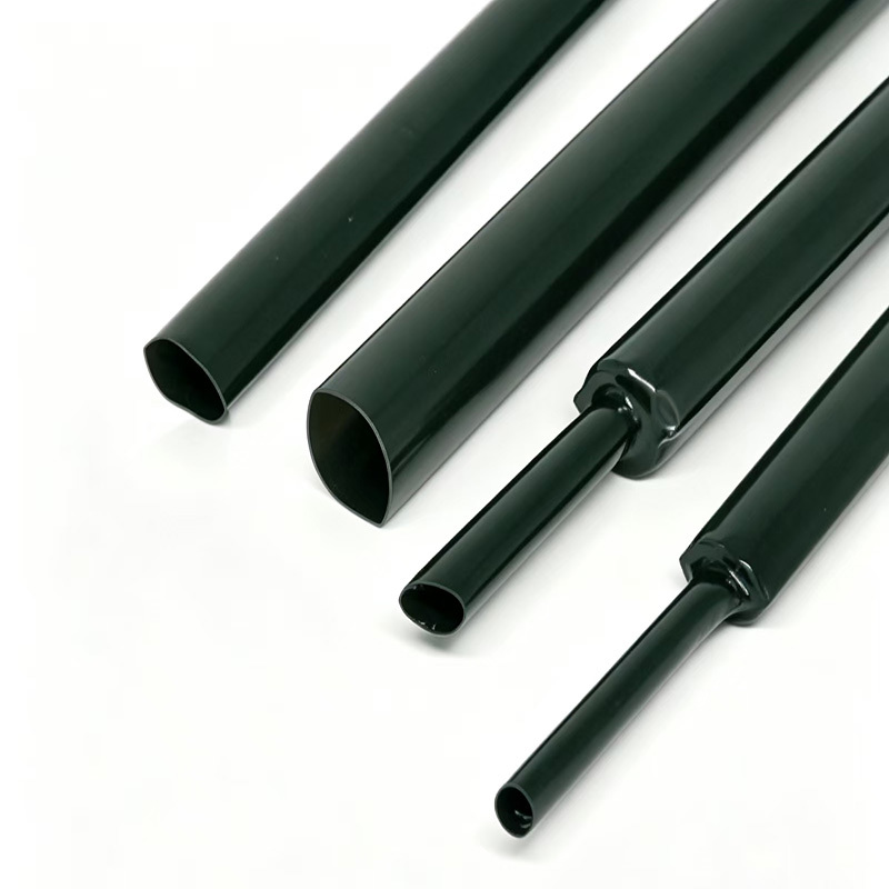 Fluororubber Heat Shrink Insulation Tubing RoHS Compliant Electrical Insulating Tube Sleeving High Temperature