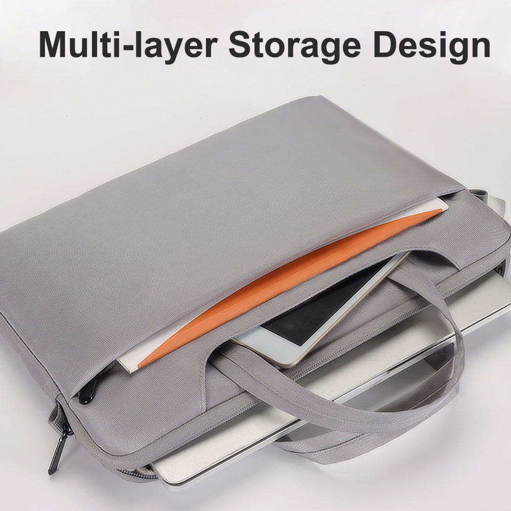 For Laudtec 15.6-16.1 Inch Laptop Briefcase for Men Simple Polyester Waterproof Business Travel Bag Large Capacity Mac Book Wholesale OEM/ODM/Private Label