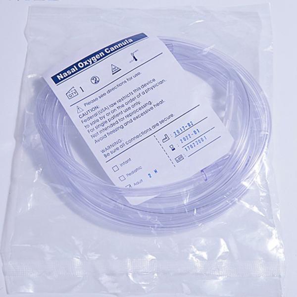 Клиника Носовая канюля трубка, новорожденный ПВХ частичная носовая кислородная трубка