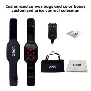 128*24cm Black 1-30Hz Far Infrared Sauna PEMF Belt for Chronic Pain Relief