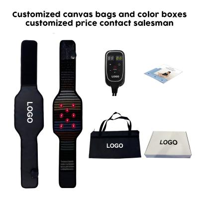 128*24cm Black 1-30Hz Far Infrared Sauna PEMF Belt for Chronic Pain Relief