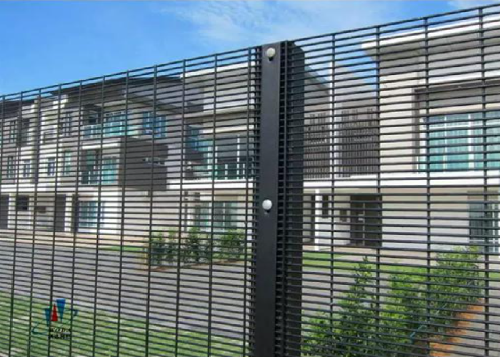 Clear View 358 Security Fence Panel Welded 3.2/4.0mm Mesh Powder Coated