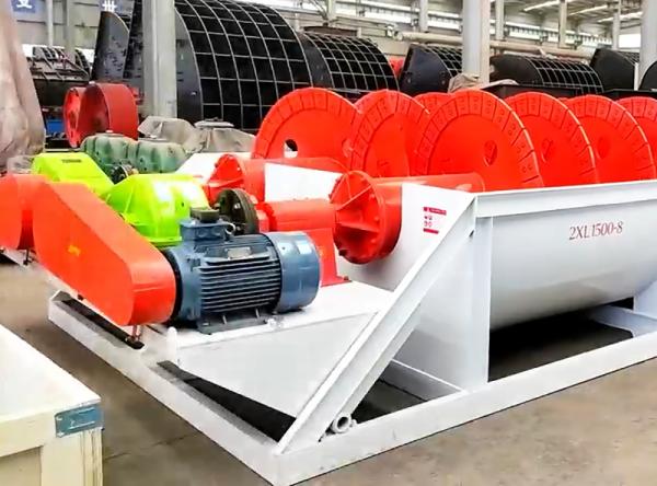 custom Efficiency Silica Sand Washer Spiral Sand Washing Plant River Sand Screw Wash Machine auger screw Conveyor Customize