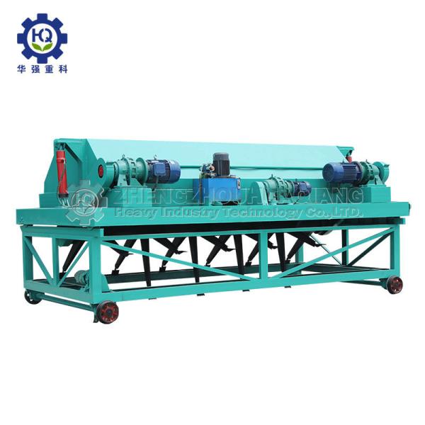 Groove Hydraulic Compost Turning Machine For Organic Fertilizer