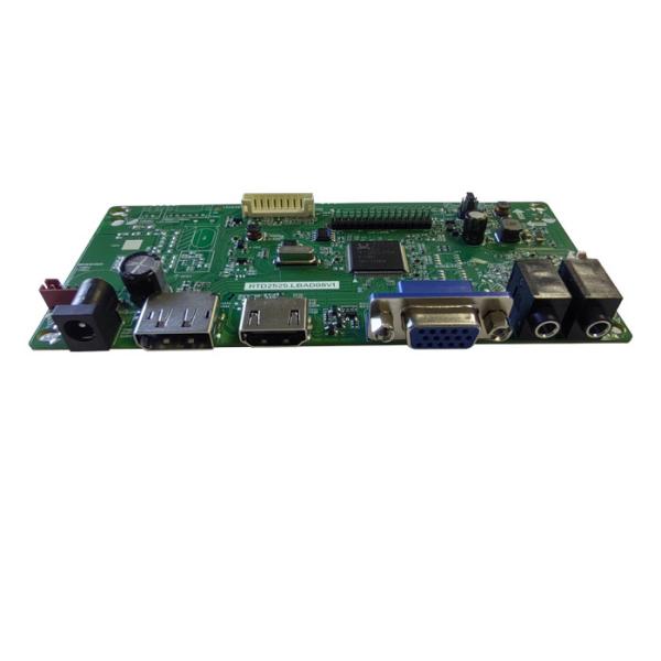 RTD2525 avec carte AD à port d'affichage DP HMDI VGA, plug-and-play sur Windows, Android et Linux