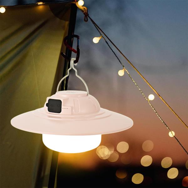 Multifunctional LED Camping Lamp Outdoor Camping Lantern with Hook Emergency use USB Charging with 4 mode