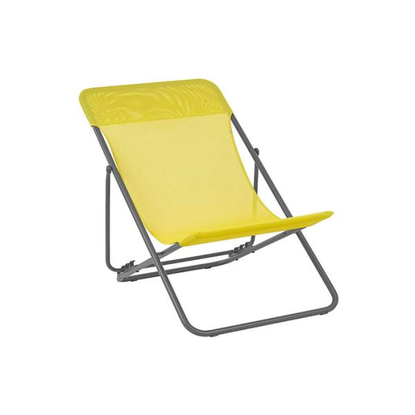 Multicolor Swing Camping Foldable Chair Three Position Patio Folding Sling Chair