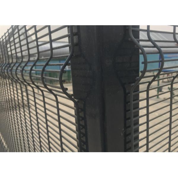 3.0m Height Anti Climb Prison Fence Hot Dip Galvanized / Pvc Coated 76.2*12.7mm