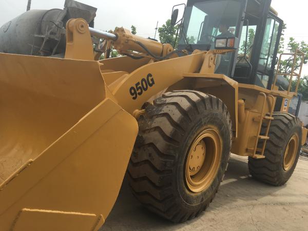 CAT 950G 966G Used Wheel Loader with 4.4L Turbocharged Diesel Engine
