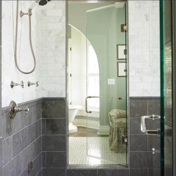 Подгонянная закаленная шарниром дверь ливня стеклянного качания двери Frameless одиночного стеклянная