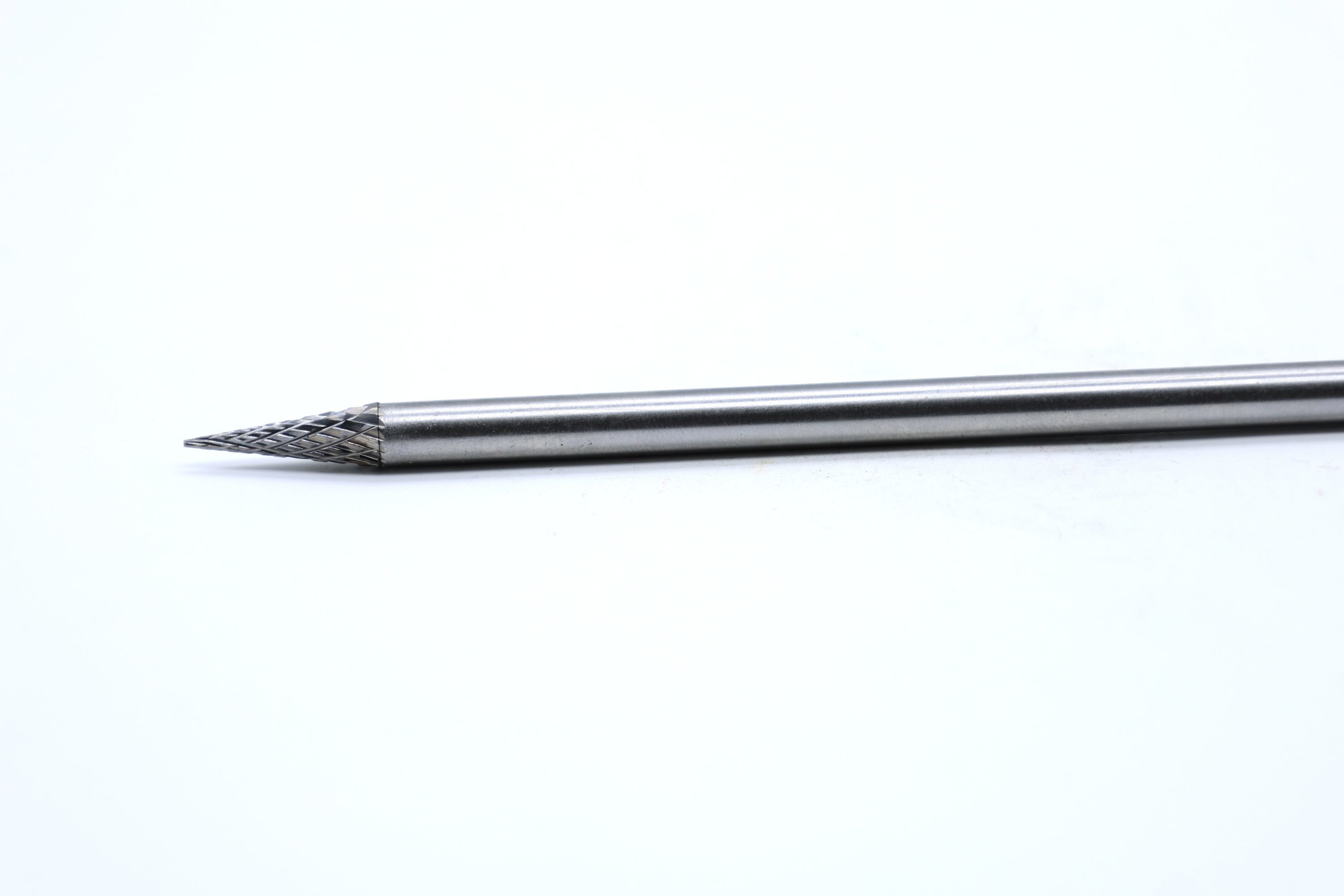 SM-2BML6 DC Long Shank Carbide Burr with 6mm Head and 150mm Shank for Deep Slope