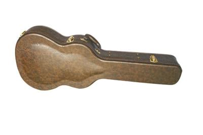 Luxury Deluxe F Shape Wooden Guitar Case Lightweight With PU Leather
