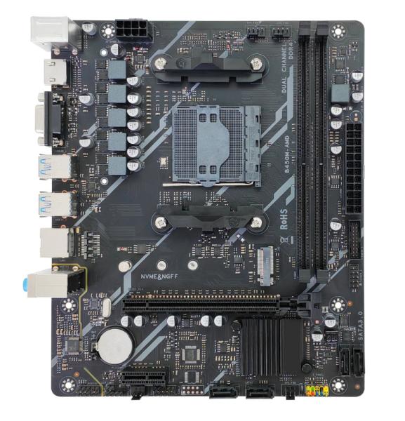 AMD AM4 Motherboard USB 3.2 SATA 3.0 Dual Channel DDR4 64GB A320 Mainboard