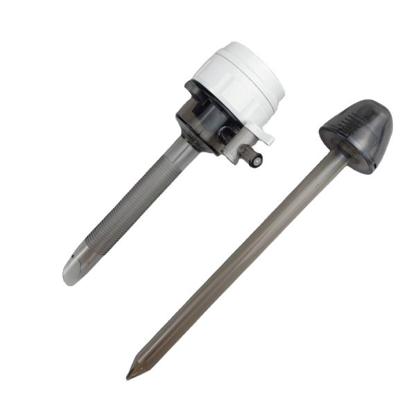 Instrumentos cirúrgicos Trocar descartável sem lâmina com 5 mm 10 mm 12 mm