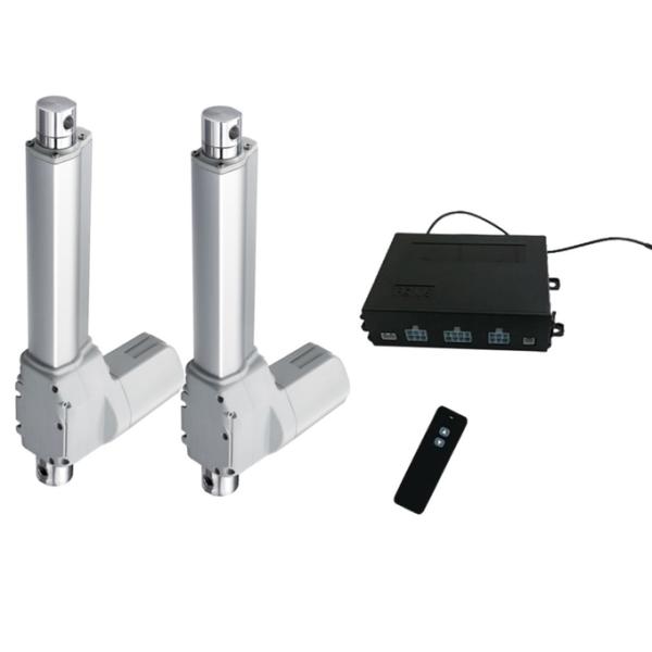 Compact Electric Cylinder 6000N 12V Medical Actuators Synchronized System