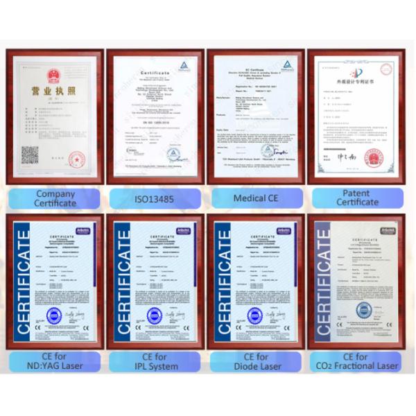 120 J/Cm2 808 Diode Laser Hair Removal Machine Skin Rejuvenation