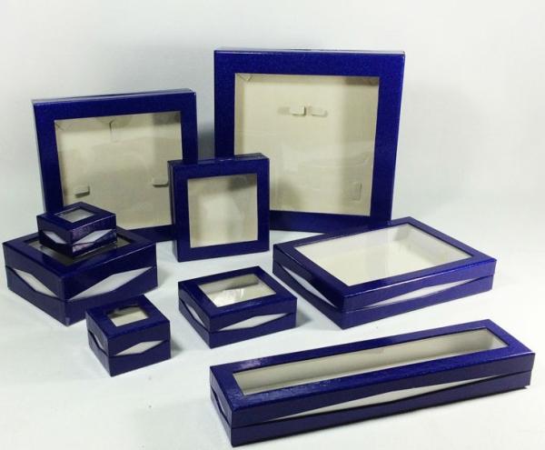 Matte Lamination Fancy Paper Gift Box For Jewelry Packaging