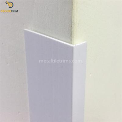 90 Degree Corner Wall Protector Strip , PVC Wall Tile Trim Edging 2.5m Length
