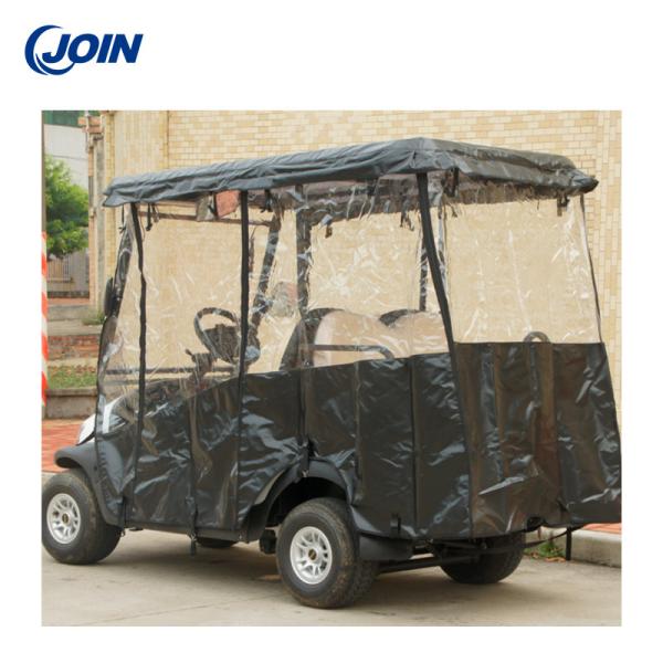 4 Passenger Golf Car Enclosures PVC Waterproof Rain Cover Golf ODM