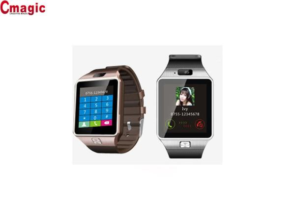 Bluetooth Mens Sport Smart Watch DZ09 , Wearable Smart Watch With Camera