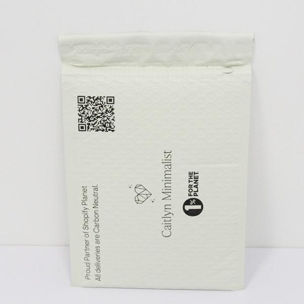 Sustainable Eco Friendly Bubble Mailers Water Resistant Bubble Envelopes For Shipping
