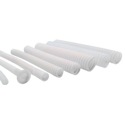 High Temperature Resistance PTFE Tube Wire Braided Hose Tubing Corrugated Pipe