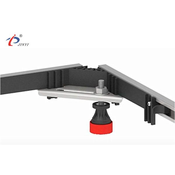 CE Bathroom Flexible Metal Shower Tray Corner Crossbar