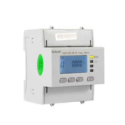 O trilho montou o medidor solar da alimentação de DC 85-265V apoia o protocolo de Modbus-RTU