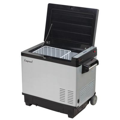 Refrigerador portátil de 30L com bateria LFP e porta dupla