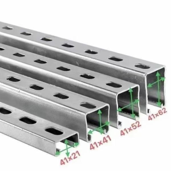Pipe Anti Seismic Hangers 14 Gauge C Channel For Ductwork HVAC