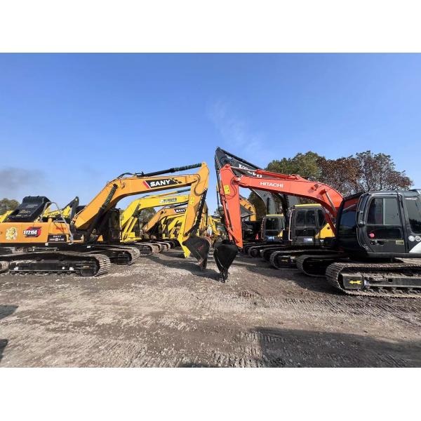 22000kg Hitachi Zx120 Excavator Used Excavator Equipment 163.6HP 122kW