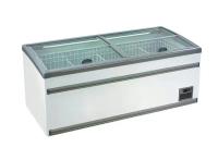 Congelador refrigerado de la isla del supermercado de la exhibición para el estilo del europeo del pan