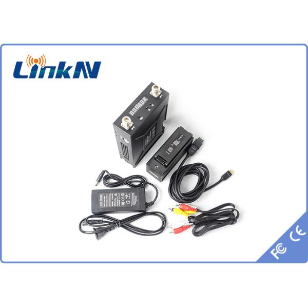 Manpack COFDM Video Transmitter 1-3KM NLOS AES256 Encryption Battery Powered