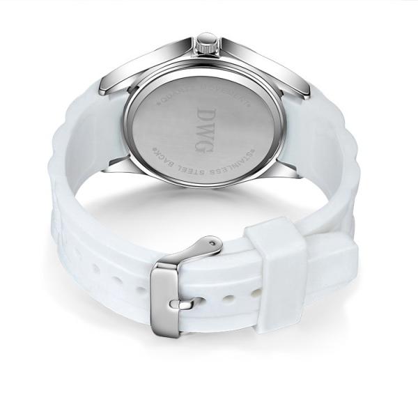 Montre de sports de silicone du Japon Movt avec la bande interchangeable multicolore