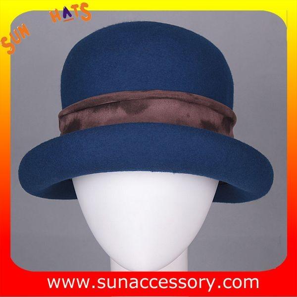 6811147 Sun Accessory customized  winner  fashion 100% Australia wool felt  hats, women hats and caps wholesaling