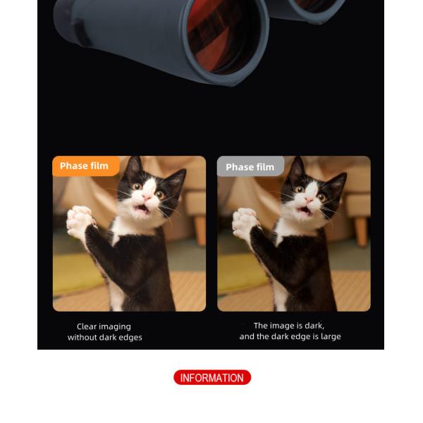 Kunguang 12x50 ED Glass Binoculars Adult Travel Starscope Monocular 12x50 Portable Wide Angle