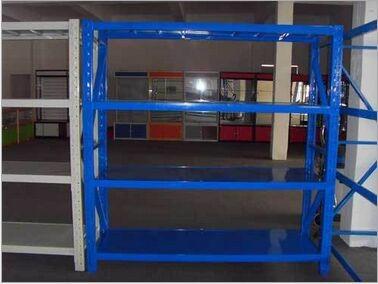 Adjustable Iron Material Sheet Warehouse Storage Racks / Heavy Duty Warehouse Shelving