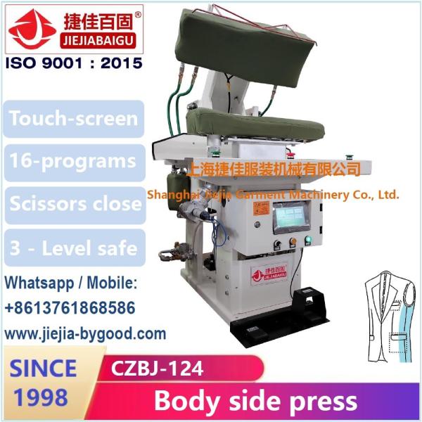 Suit Side Body 3ph Garment Pressing Machine / Ironing Equipment