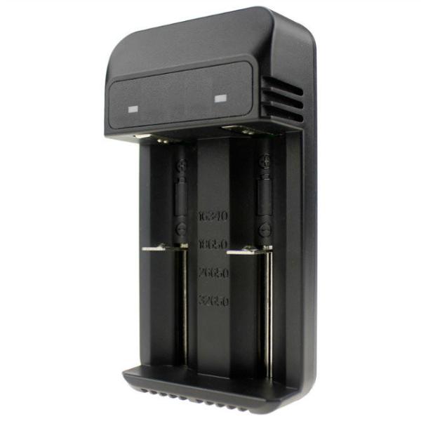 Two Vape 18650 Digital Battery Charger 1000mah 12 Watt 2 Bay Charger