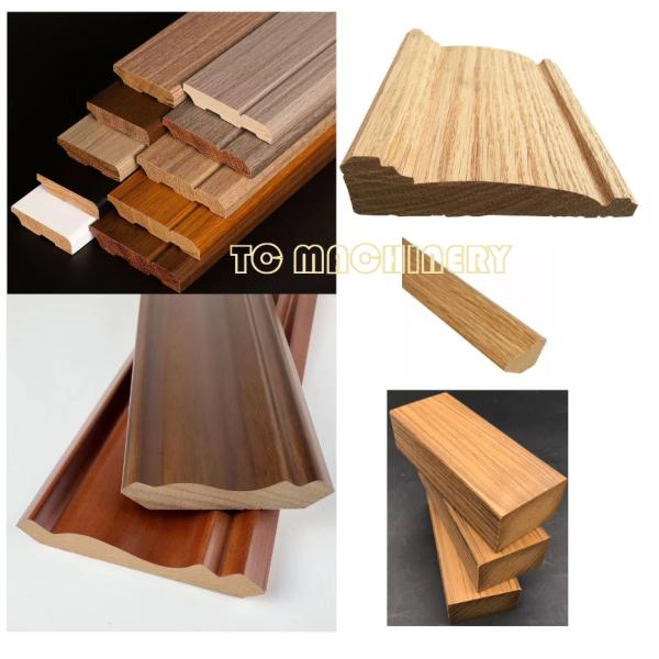 TC  High Standard Veneer EVA Glue Profile Wrapping Machine Woodworking EVA Hot Melt Glue Profile Wrapping Machine