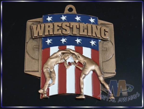 Durable Personalized Award Medals For Students , Kids Soccer Medals Engraved