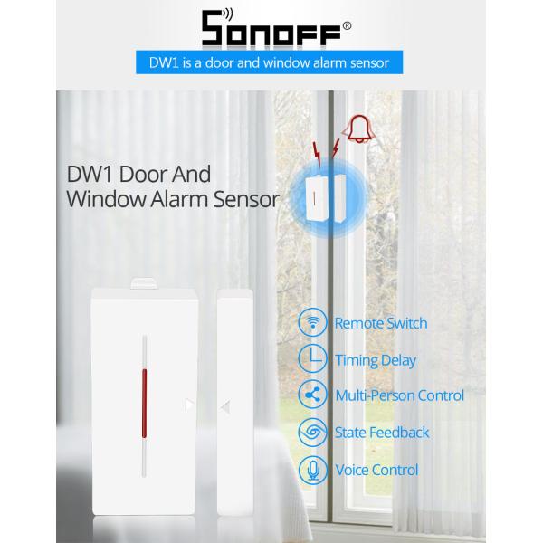 SONOFF Smart Home Alarm Security System With 433Mhz Door Window Wireless Automation Modules Sensor Compatible