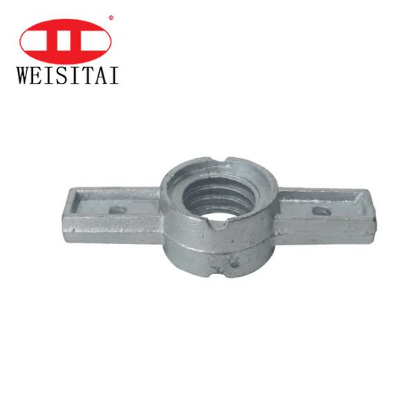 Peças de aço dútiles do andaime de Jack Base Nut HDG do parafuso do ferro