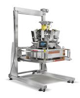 Equipamento auxiliar de aço inoxidável de empacotamento de alimento da plataforma de trabalho