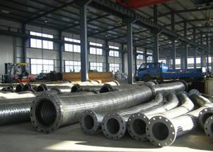 DN400 A403 WP304 Stainless Steel Flexible Hose With Flange