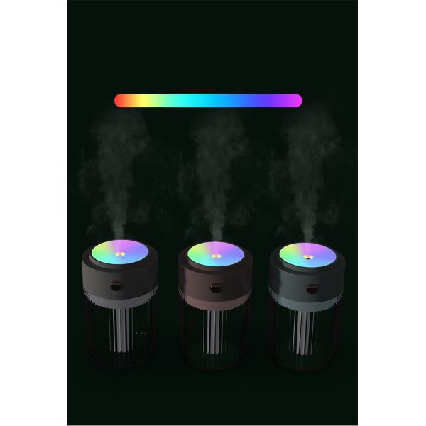 Tabletop 250ml Essential Oil Diffuser Humidifier Colorful LED Lamp Mini Humidifier