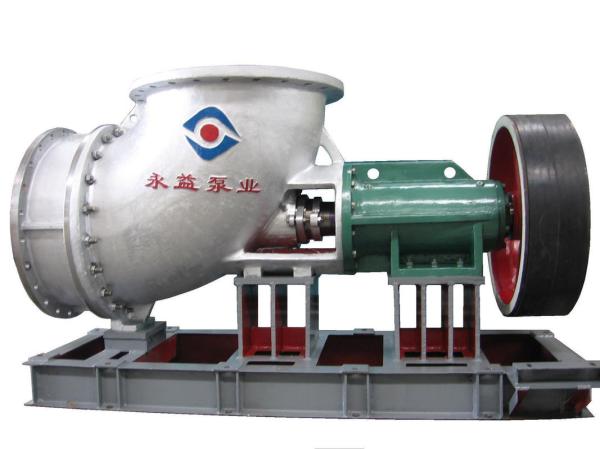 Horizontal Axial Flow Propeller Pump , Centrifugal Axial Flow Pumps High Capacity